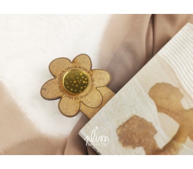 marcador de página personalizado _ flor