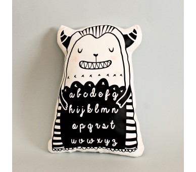 Peluche almofada abecedário - letras 