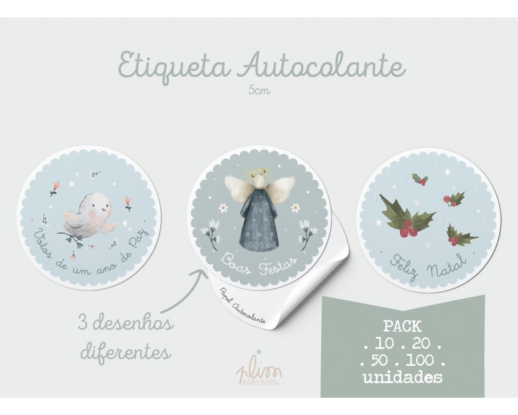 etiquetas autocolantes para presentes ano de paz, Boas festas, feliz natal 