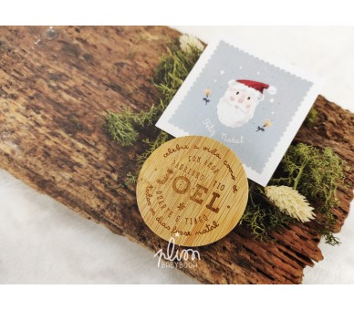 Abre caricas com personalização- celebre a vida como se todos os dias fosse natal