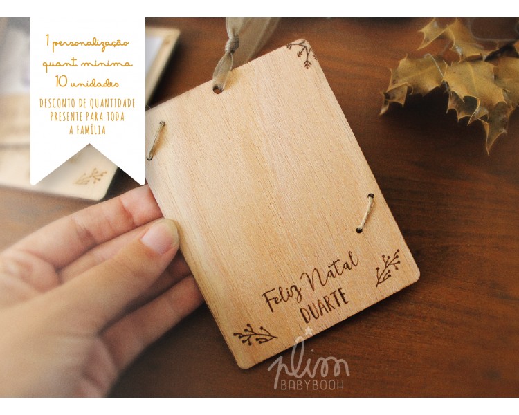 Moldura para árvore de natal