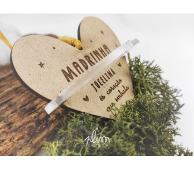 Pendente de natal pássaro 3D educar com amor é transformar os medos em asas