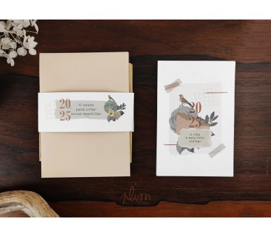 caixa personalizada + imans de madeira com fotografias
