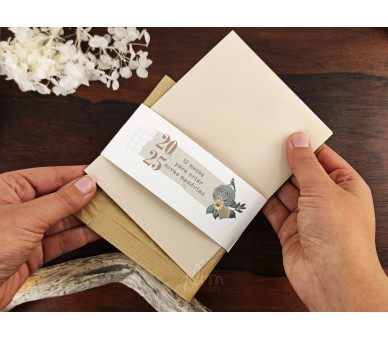 caixa personalizada + imans de madeira com fotografias
