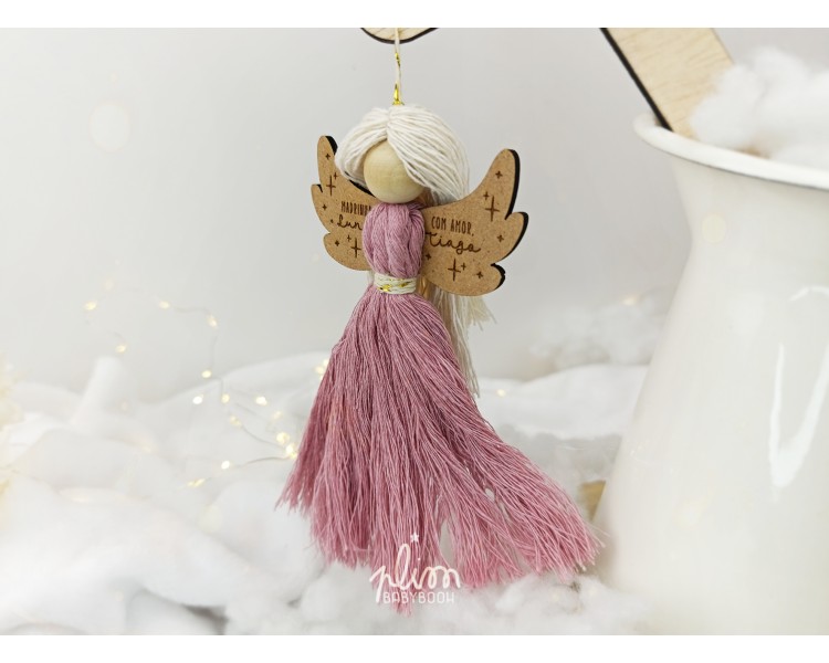 Pendente Anjo de Natal