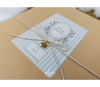Caderno cortiça + caneta personalizado - Educar/ensinar/auxiliar com amor