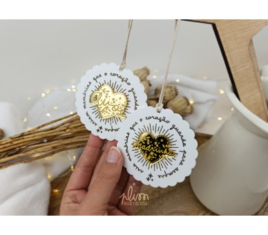 Pendente DE NATAL - Criam memórias - Avós, padrinhos,...
