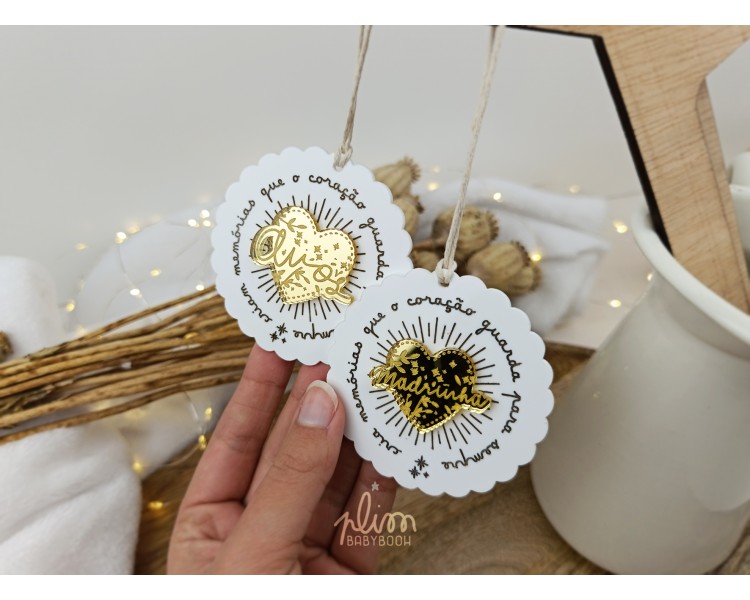 Pendente DE NATAL - Criam memórias - Avós, padrinhos,...
