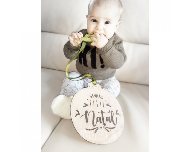 placa Feliz Natal