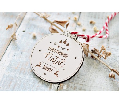 placa Feliz Natal