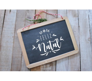 ardósia Feliz Natal