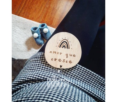 placa amor que cresce