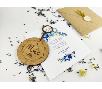 IMAN MDF Melhor do que ter-te como MÃE - AVÓ + Envelope a fechar com lacre