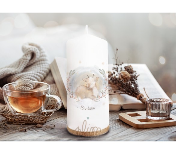Vela personalizada- sugestão de presente de natal