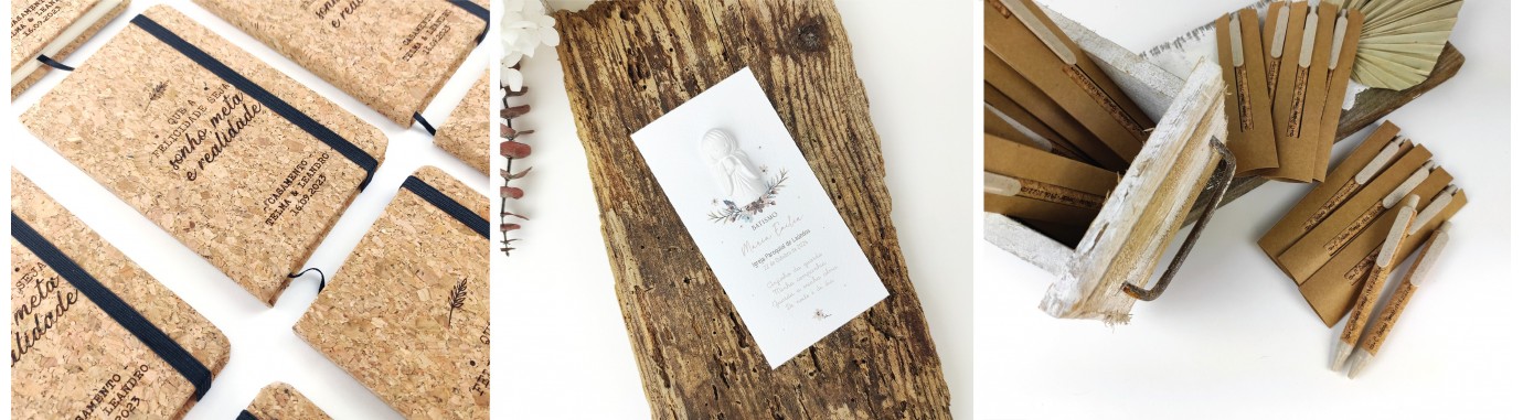 Papelaria || cadernos, caneta, marcadores de página